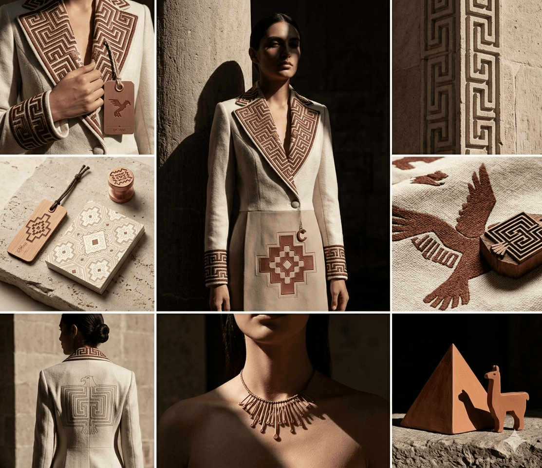 Moodboard de colección y detalles
